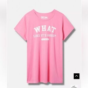 Torrid Legally Blonde Elle Woods Classic Fit Ringer tee size 6 NWOT 🩷